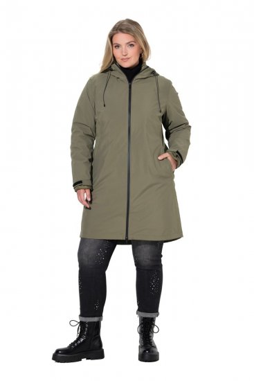Ulla Popken 851560 Funktionsjacke Oliv - Jacken - Damenjacken in großen Größen