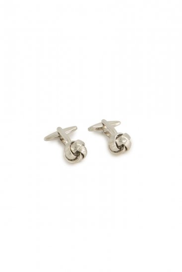 JP1880 851707 Manschettenknöpfe mit Knoten Silbergrau - Schmuck - 