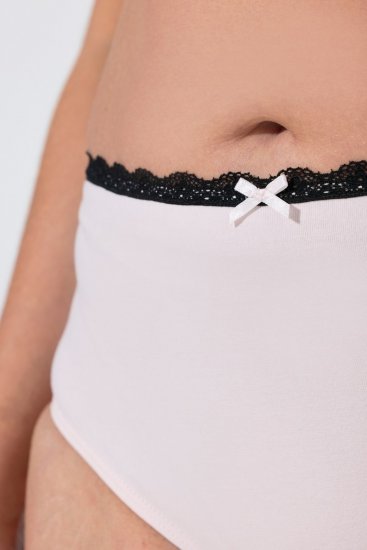 Ulla Popken 851711 Geblümte Slips 5er-Pack Braun - Slips - 