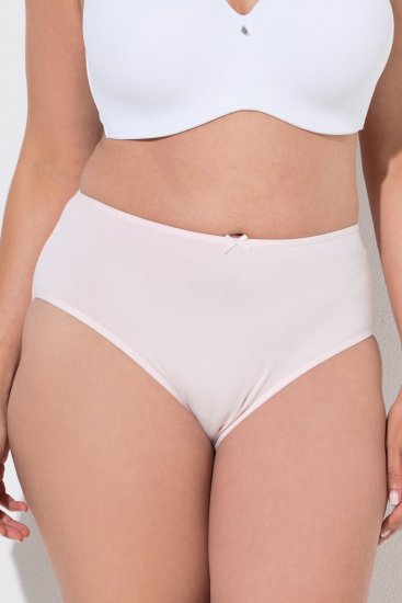 Ulla Popken 851725 Gemusterte Slips 5er-Pack Flieder - Slips - 