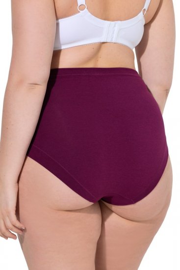 Ulla Popken 851736 Slips mit hoher Taille 3er-Pack Schwarz - Slips - 