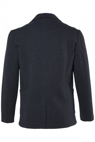 JP1880 Naples Flexnamic Jerseysakko Dunkelgrau meliert - Herrenanzüge und -blazer - Herrenanzüge und -blazer in großen Größen