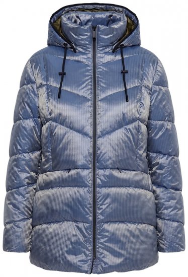 Ulla Popken 851790 Steppjacke Denimblau - Jacken - Damenjacken in großen Größen