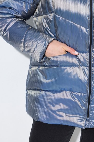 Ulla Popken 851790 Steppjacke Denimblau - Jacken - Damenjacken in großen Größen