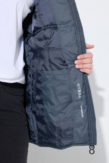 Ulla Popken 851791 Steppjacke Dunkelblau - Jacken - Damenjacken in großen Größen