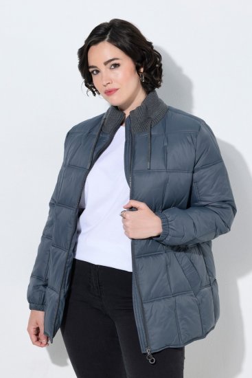 Ulla Popken 851791 Steppjacke Dunkelblau - Jacken - Damenjacken in großen Größen