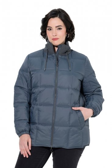 Ulla Popken 851791 Steppjacke Dunkelblau - Jacken - Damenjacken in großen Größen