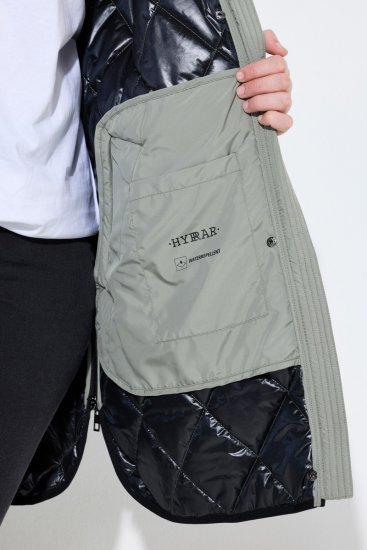 Ulla Popken 851792 Regenjacke Oliv - Jacken - Damenjacken in großen Größen