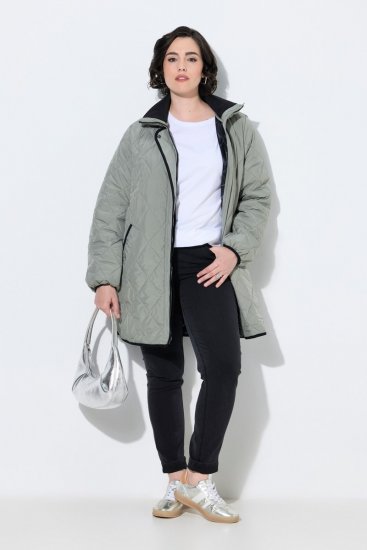 Ulla Popken 851792 Regenjacke Oliv - Jacken - Damenjacken in großen Größen