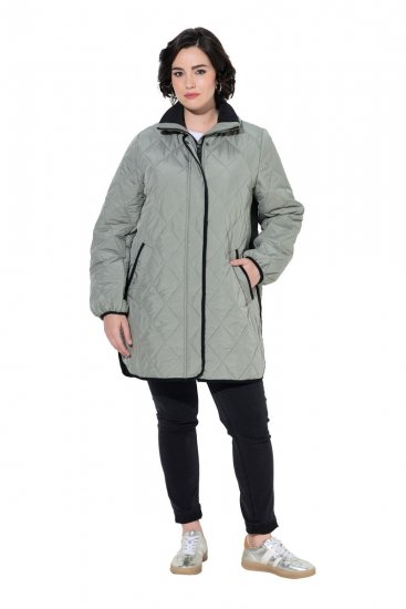 Ulla Popken 851792 Regenjacke Oliv - Jacken - Damenjacken in großen Größen