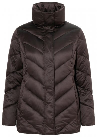 Ulla Popken 851799 Windjacke Braun - Jacken - Damenjacken in großen Größen