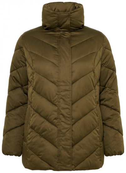 Ulla Popken 851799 Windjacke Oliv - Jacken - Damenjacken in großen Größen