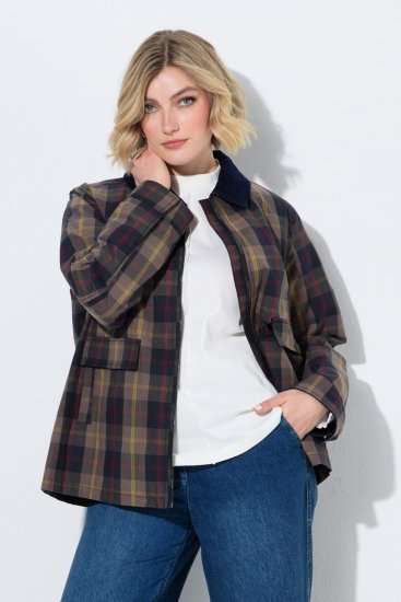 Ulla Popken 851806 Regenjacke Dunkelblau - Regenkleidung - 