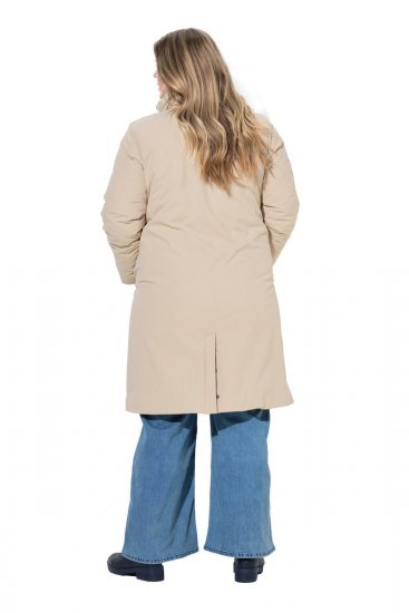Ulla Popken 851811 Steppmantel Beige - Mäntel - Damenmäntel in großen Größen
