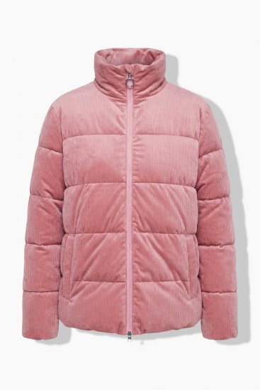 Ulla Popken 851819 Cordjacke Altrosa - Jacken - Damenjacken in großen Größen