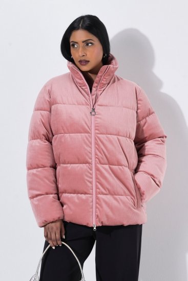 Ulla Popken 851819 Cordjacke Altrosa - Jacken - Damenjacken in großen Größen