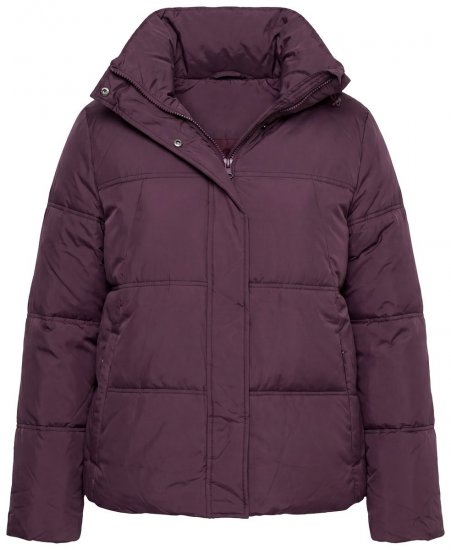 Ulla Popken 851832 Steppjacke Braun - Jacken - Damenjacken in großen Größen
