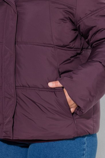 Ulla Popken 851832 Steppjacke Braun - Jacken - Damenjacken in großen Größen