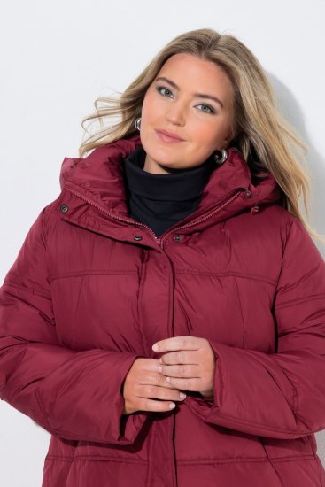 Ulla Popken 851832 Steppjacke Rot - Jacken - Damenjacken in großen Größen