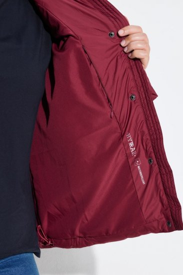 Ulla Popken 851832 Steppjacke Rot - Jacken - Damenjacken in großen Größen