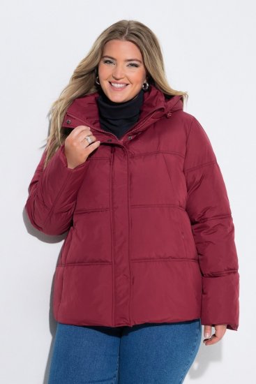 Ulla Popken 851832 Steppjacke Rot - Jacken - Damenjacken in großen Größen