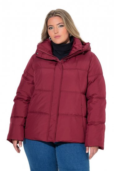 Ulla Popken 851832 Steppjacke Rot - Jacken - Damenjacken in großen Größen
