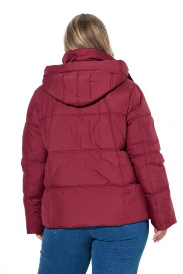 Ulla Popken 851832 Steppjacke Rot - Jacken - Damenjacken in großen Größen