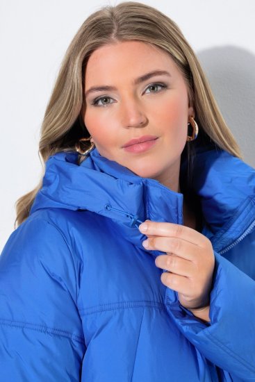 Ulla Popken 851832 Steppjacke Petrol - Jacken - Damenjacken in großen Größen
