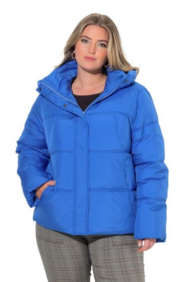 Ulla Popken 851832 Steppjacke Petrol - Jacken - Damenjacken in großen Größen