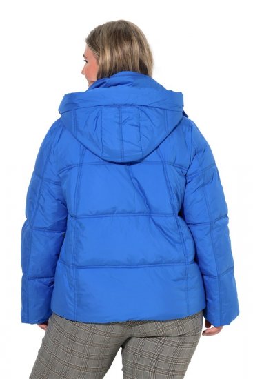 Ulla Popken 851832 Steppjacke Petrol - Jacken - Damenjacken in großen Größen