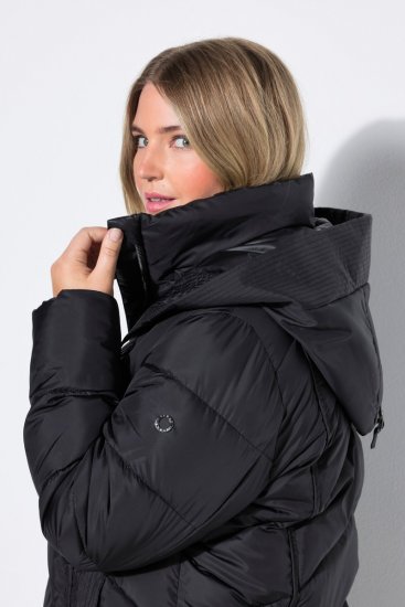 Ulla Popken 851842 Steppmantel Schwarz - Mäntel - Damenmäntel in großen Größen