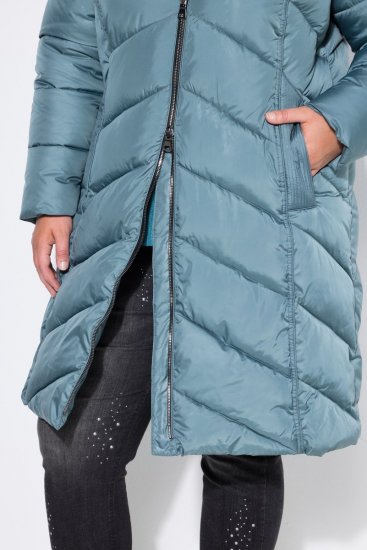 Ulla Popken 851842 Steppmantel Khaki - Mäntel - Damenmäntel in großen Größen