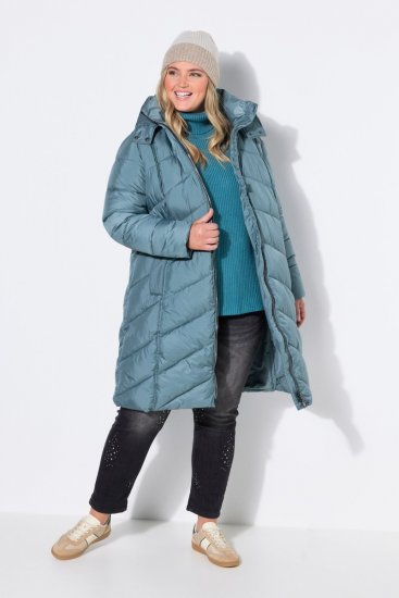 Ulla Popken 851842 Steppmantel Khaki - Mäntel - Damenmäntel in großen Größen