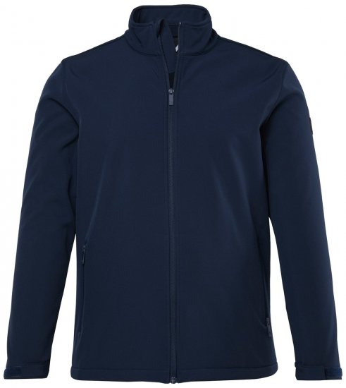 Men+ 868 Softshelljacke mit Fleecefutter Dunkelblau - Herren jacken - Herren Jacken in großen Größen