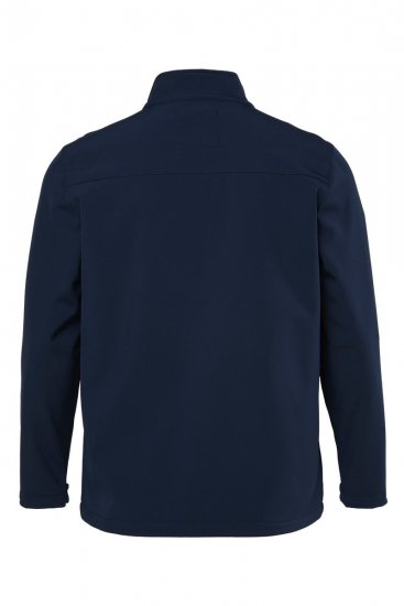 Men+ 868 Softshelljacke mit Fleecefutter Dunkelblau - Herren jacken - Herren Jacken in großen Größen
