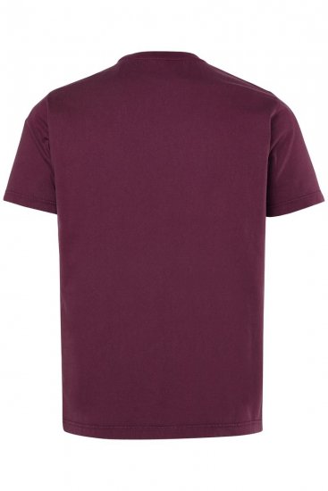 JP1880 851910 Rolling Stones Vintage Logo T-Shirt Aubergine - Band-T-shirts - Band T-Shirts in großen Größen