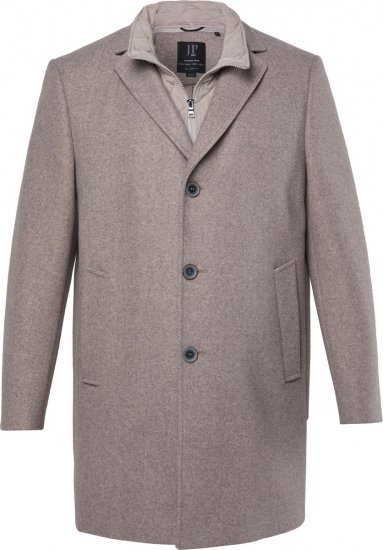 JP1880 851999 Business Wollmantel Beige - Herren jacken - Herren Jacken in großen Größen
