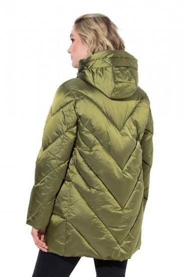 Ulla Popken 852023 Steppmantel Oliv - Mäntel - Damenmäntel in großen Größen
