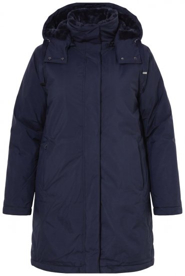 Ulla Popken 852386 Funktionsjacke Dunkelblau - Jacken - Damenjacken in großen Größen