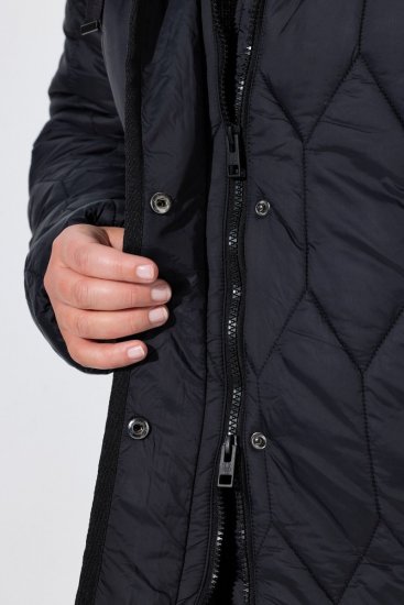 Ulla Popken 852413 Steppjacke Schwarz - Jacken - Damenjacken in großen Größen
