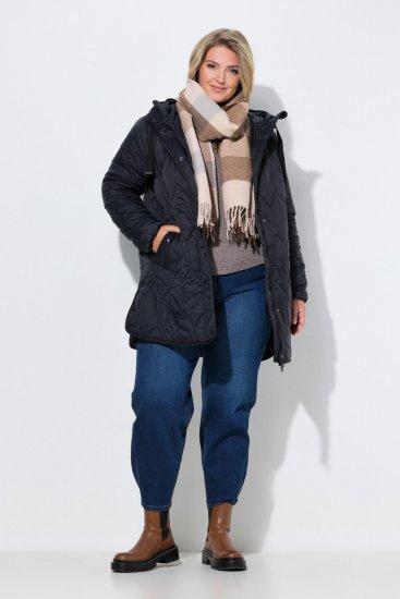 Ulla Popken 852413 Steppjacke Schwarz - Jacken - Damenjacken in großen Größen