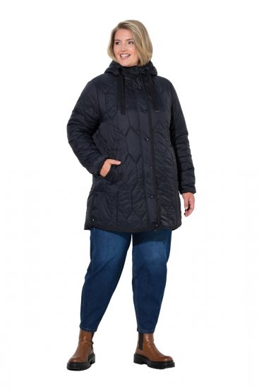 Ulla Popken 852413 Steppjacke Schwarz - Jacken - Damenjacken in großen Größen