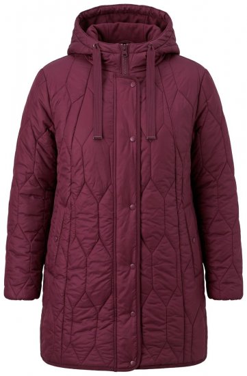 Ulla Popken 852413 Steppjacke Pflaume - Jacken - Damenjacken in großen Größen