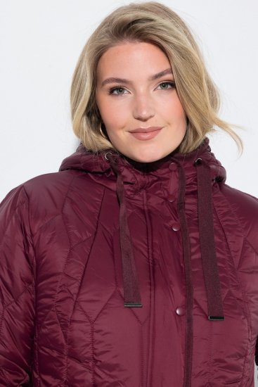 Ulla Popken 852413 Steppjacke Pflaume - Jacken - Damenjacken in großen Größen
