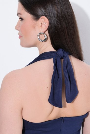 Ulla Popken 852680 Abendkleid Dunkelblau - Abendkleider - Abendkleider in großen Größen