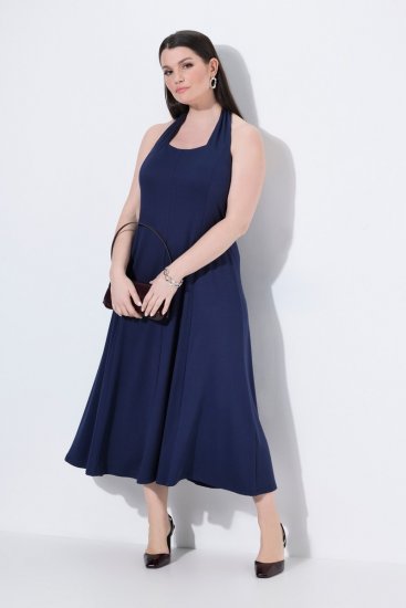 Ulla Popken 852680 Abendkleid Dunkelblau - Abendkleider - Abendkleider in großen Größen
