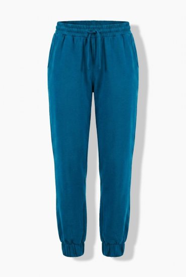 Ulla Popken 852725 Homewear-Hose Petrol - Pyjama/Loungewear - 