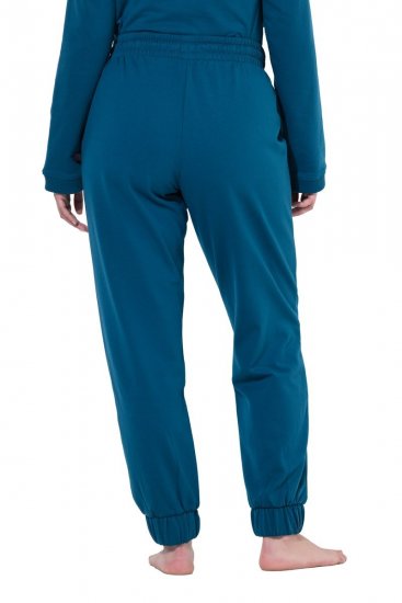 Ulla Popken 852725 Homewear-Hose Petrol - Pyjama/Loungewear - 