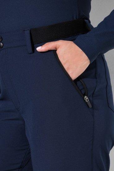 Ulla Popken 853530 Ultraleichte Wanderhose Dunkelblau - Outdoor - 