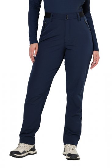 Ulla Popken 853530 Ultraleichte Wanderhose Dunkelblau - Outdoor - 